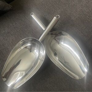 E-far Stainless Steel Scoop Set of 2 (12 Ounce)